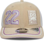 New Era 9SEVENTY Visa Cash App RB F1 Yuki Tsunoda Monaco GP Adjustable Snapback - Beige