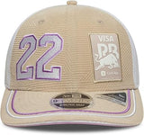 New Era 9SEVENTY Visa Cash App RB F1 Yuki Tsunoda Monaco GP Adjustable Snapback - Beige