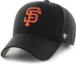 47 Men's San Francisco Giants Cooperstown World Series Sure Shot MVP Adjustable Hat - One Size Black