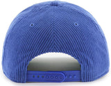 47 NHL Hartford Double Header Corduroy Hitch Adjustable Snapback Hat - Blue