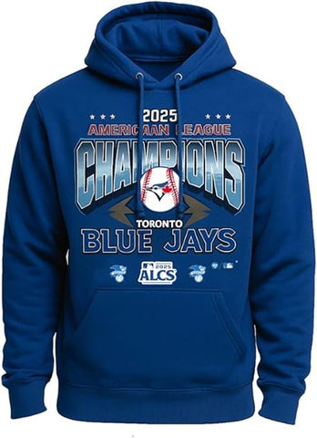 '47 MLB 2025 ALCS Toronto Blue Jays Champions Hoodie - Blue