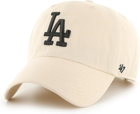 47 MLB Los Angeles Clean Up Adjustable Hat - Natural