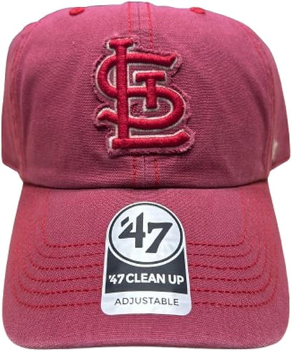 47 Clean Up MLB St. Louis Scupper Adjustable Hat - Red