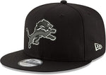 New Era NFL 9FIFTY Detroit Lions Limited Edition Adjustable Cap - Black/ White