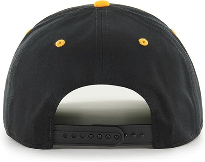 '47 NHL Vancouver Canucks (Skate) Super Hitch Adjustable Snapback Hat - Black/Yellow
