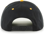 '47 NHL Vancouver Canucks (Skate) Super Hitch Adjustable Snapback Hat - Black/Yellow