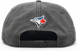 47 MLB Toronto Blue Jays Cragged Captain RL Adjustable Snapback Hat - Grey/Blue