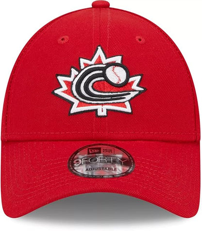 New Era Canada Baseball Red 2023 World Baseball Classic 9Forty Adjustable Hat