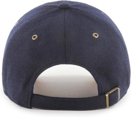 47 NHL Edmonton Oilers Peacoat Clean Up Adjustable Hat - Navy