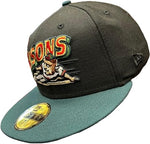 New Era 59FIFTY MiLB Buffalo Bisons Fitted Hat - Black/Green