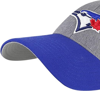 47 Brand MLB Toronto Blue Jays Granite MVP Adjustable Hat - Grey/Blue