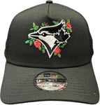 New Era Toronto Blue Jays 9FORTY Floral A-Frame Trucker - Black