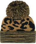 '47 Women's NBA Toronto Raptors Rosette Cuff Knit Hat - Brown/Black
