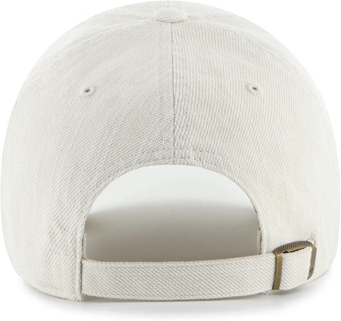 '47 NHL Edmonton Oilers Slub Twill Clean Up Adjustable Cap - White