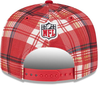 New Era NFL San Francisco 49ers 2024 Sideline Statement 9FIFTY Adjustable Snapback Hat - Scarlet