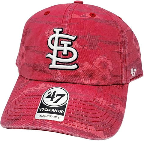 47 MLB St. Louis Fiji Clean Up Adjustable Hat - Red