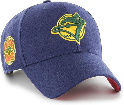'47 MVP MLB Toronto Blue Jays Yacht Club with Worldseries Sidepatch Adjustable Cap - Navy