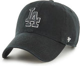 47 MLB Los Angeles Dodgers Clean Up Adjustable Hat - Black