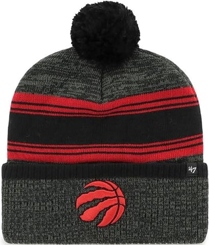 '47 NBA Toronto Raptors Fadeout Cuff Knit Hat - Grey