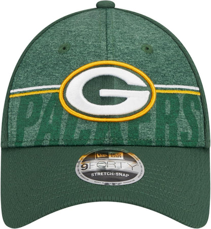 New Era Green Bay Packers  Green 9Forty 940SS NFL Training Adjustable Cap - One Size