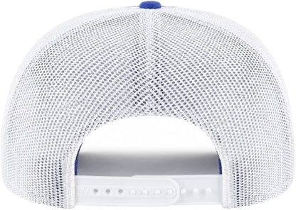 47 NHL Edmonton Oilers with Love Trucker Mesh Adjustable Hat - Royal Blue/White