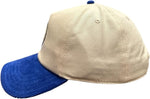 American Needle NHL Edmonton Oilers Burnett Corduroy Adjustable Cap - Cream/Royal