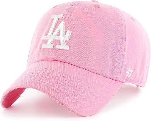 47 Clean Up Los Angeles Dodgers Adjustable Hat - Pink