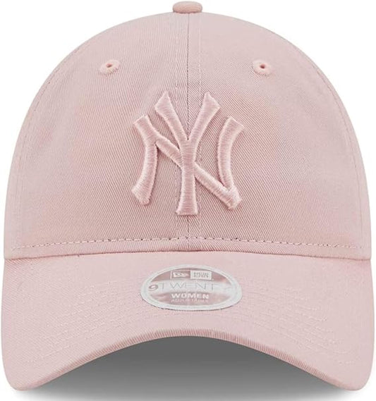 New Era Women's MLB New York Yankees Rouge Core Classic 9TWENTY Adjustable Hat - Pink