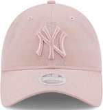 New Era Women's MLB New York Yankees Rouge Core Classic 9TWENTY Adjustable Hat - Pink
