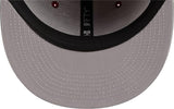 New Era MLB Toronto Blue Jays Two Tone Color Pack 9FIFTY Adjustable Snapback Hat - Maroon/Silver