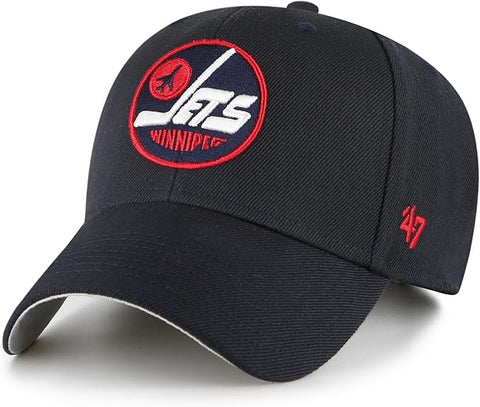 47  MVP NHL Winnipeg Hockey Heritage Basic Adjustable Hat - Black