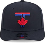 New Era 9SEVENTY MLB Toronto Blue Jays City Connect Adjustable Stretch Snapback Hat - Navy