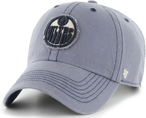'47 NHL Edmonton Oilers Scupper Clean Up Adjustable Hat - Grey