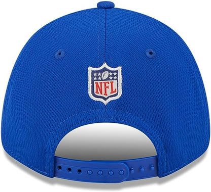 New Era Buffalo Bills Blue 9Forty Stretch Snap NFL Training Adjustable Cap - One Size