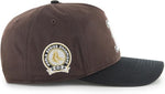 47 MLB Boston Sure Shot TT Hitch Adjustable Snapback Hat - Dark Chocolate