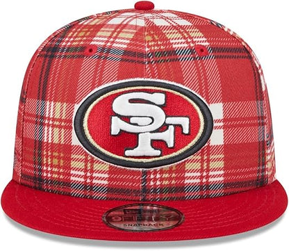 New Era NFL San Francisco 49ers 2024 Sideline Statement 9FIFTY Adjustable Snapback Hat - Scarlet