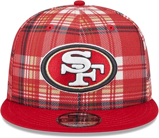 New Era NFL San Francisco 49ers 2024 Sideline Statement 9FIFTY Adjustable Snapback Hat - Scarlet