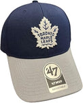 47 NHL Toronto Two Tone MVP Adjustable Hat - Navy/Grey