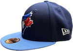 New Era Youth 9FIFTY MLB Toronto Blue Jays Alternate Snapback Hat - Navy/Light Blue