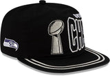 New Era 19TWENTY NFL Seattle Seahawks Super Bowl LX Champions Parade Adjustable Snapback Hat - Black