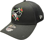 New Era Toronto Blue Jays 9FORTY Floral A-Frame Trucker - Black