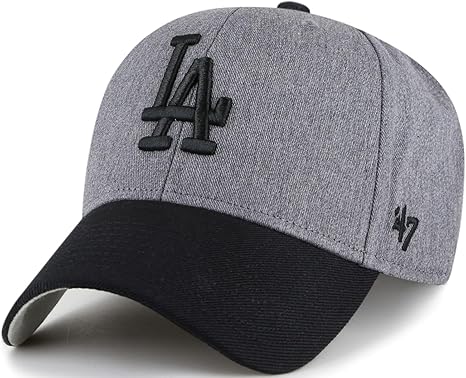 47 MVP MLB Los Angeles Dodgers Adjustable Cap - Granite