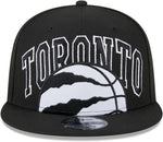 New Era NBA Toronto Raptors  2023 Tip Off 9FIFTY Adjustable Snapback Hat - Black/White