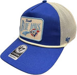 47 Hitch MLB Toronto Cooperstown Emmett Rope Mesh Back Snapback Cap - Blue