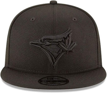 New Era 9FIFTY MLB Toronto Blue Jays Adjustable Snapback Hat - Black / Black