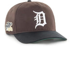 '47 MLB Detroit Sure Shot TT Hitch Adjustable Snapback Hat - Dark Chocolate