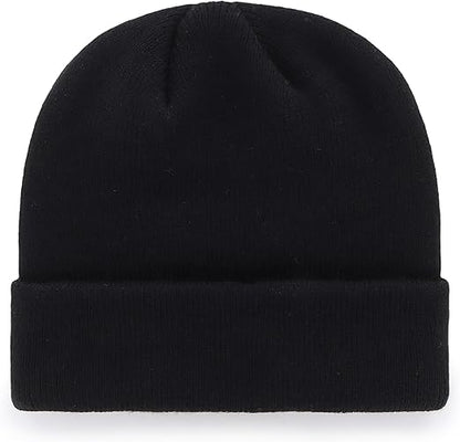 47 NCAA Georgia Bulldogs Raised Cuff Knit Hat - Black