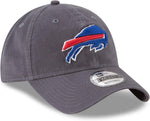 New Era NFL  Buffalo Bills Core Classic 9TWENTY Adjustable Hat Cap - Graphite