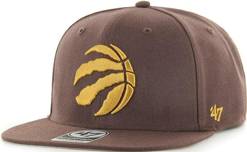 '47 Captain Toronto Raptors NBA Chocolate Snapback - Chocolate