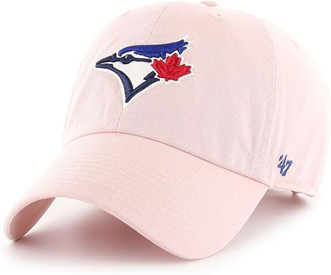 47 MLB Toronto Blue Jays Clean Up Adjustable Hat - Pink
